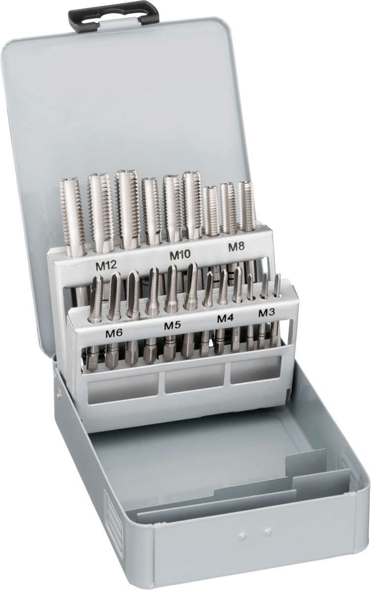 H.Gewindeb. D352 HSS M3-12 Satz FORTIS