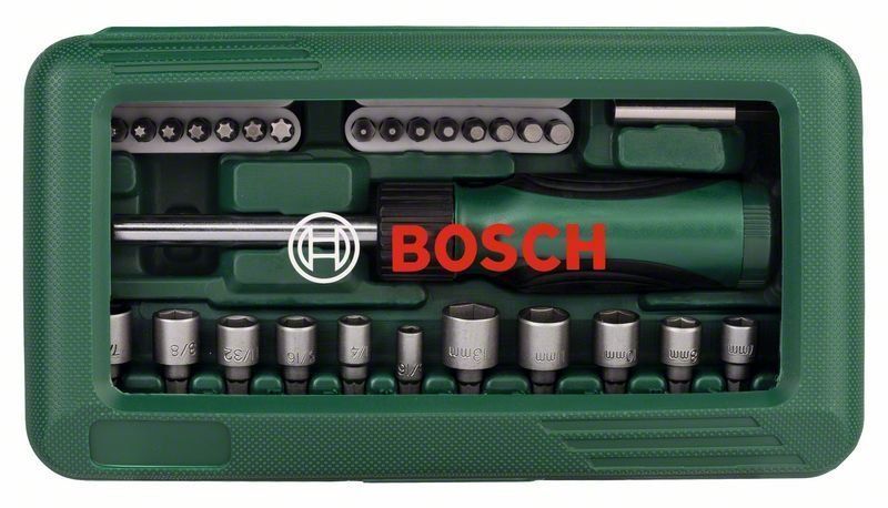 Bosch Schraubendreher-Set, 46-teilig, mit Bit