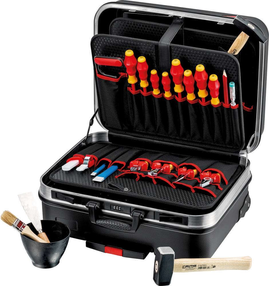 Werkzeugsortiment Basic Elektriker 24-teilig im Trolley Knipex