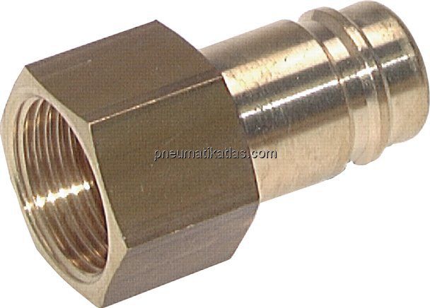 Kupplungsstecker (NW15) G 1"(IG), Messing