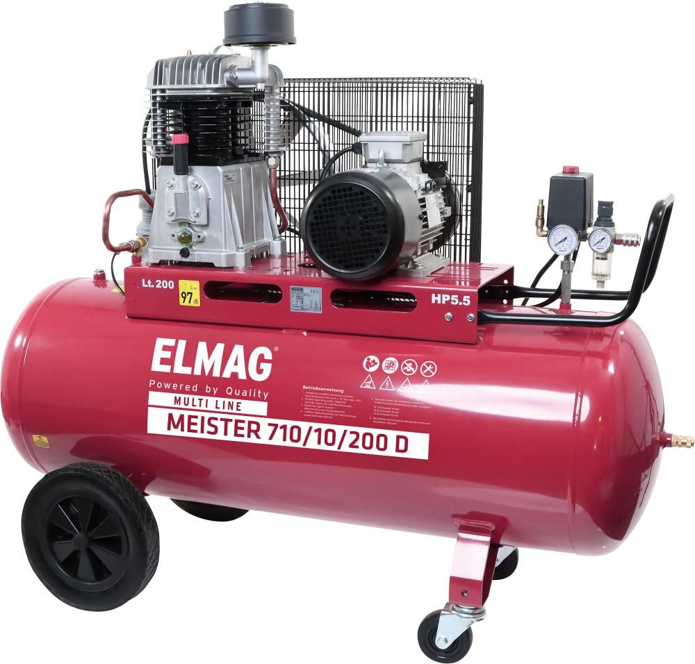 Kompressor MEISTER 710/10/200 D