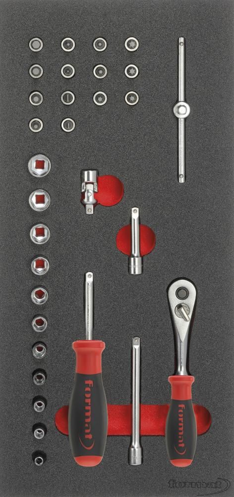 Werkzeugmodul 1/3 Steckschlüssel 1/4" FORMAT