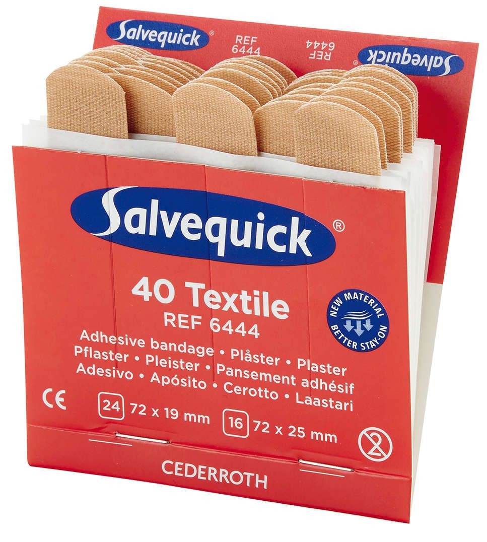 Salvequick Nachf.6x40Pfl.Textil