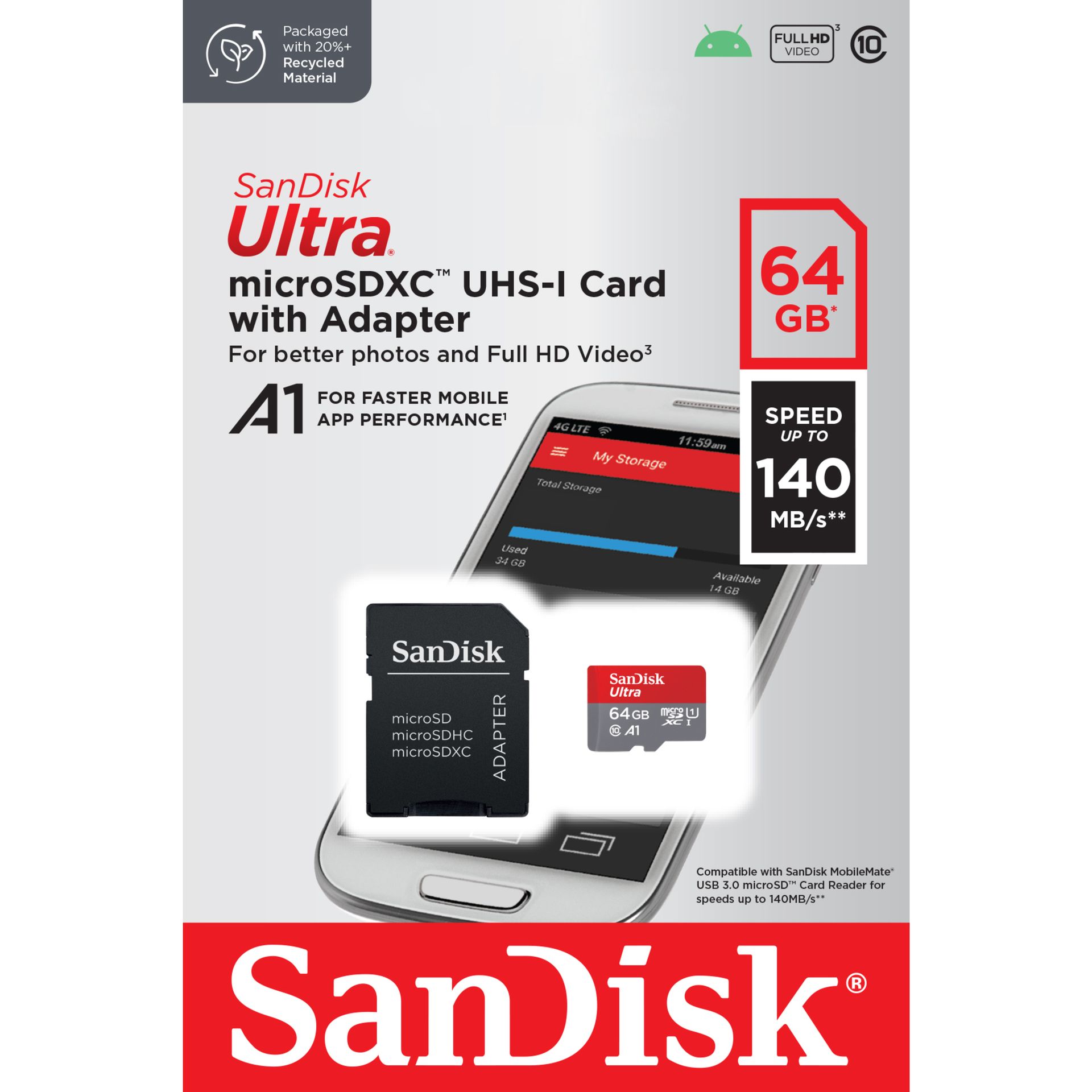 Speicherkarte SDXC 64GB