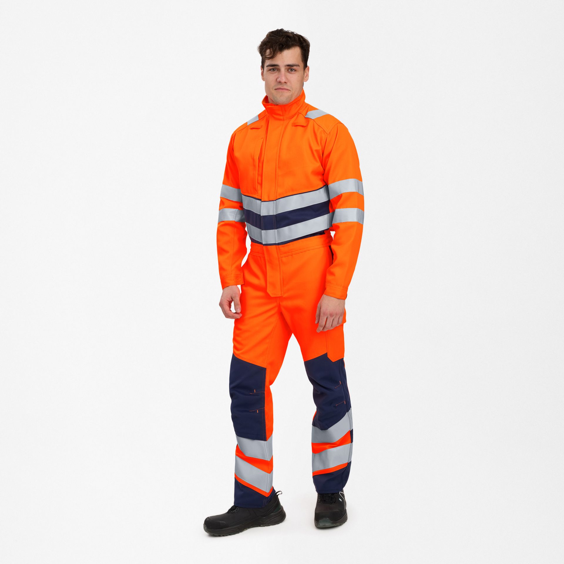 Safety+ Overall Orange/Blue ink, Gr. 5XL