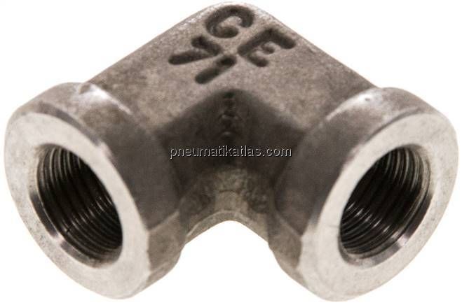 Hochdruck-90°-Winkel NPT 1/8" (IG), V4A