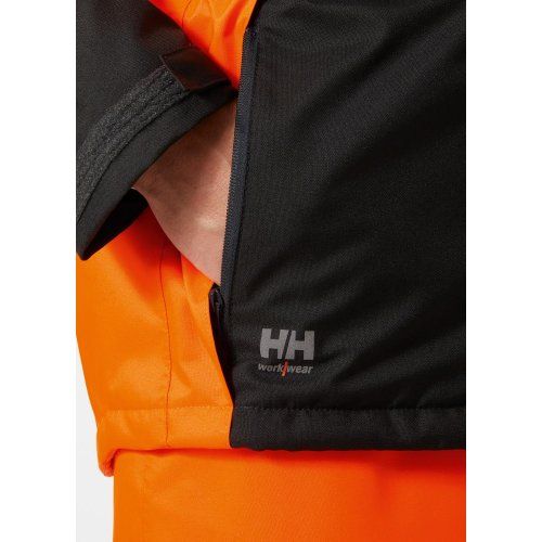 Warn-Winterjacke, orange, Gr.S