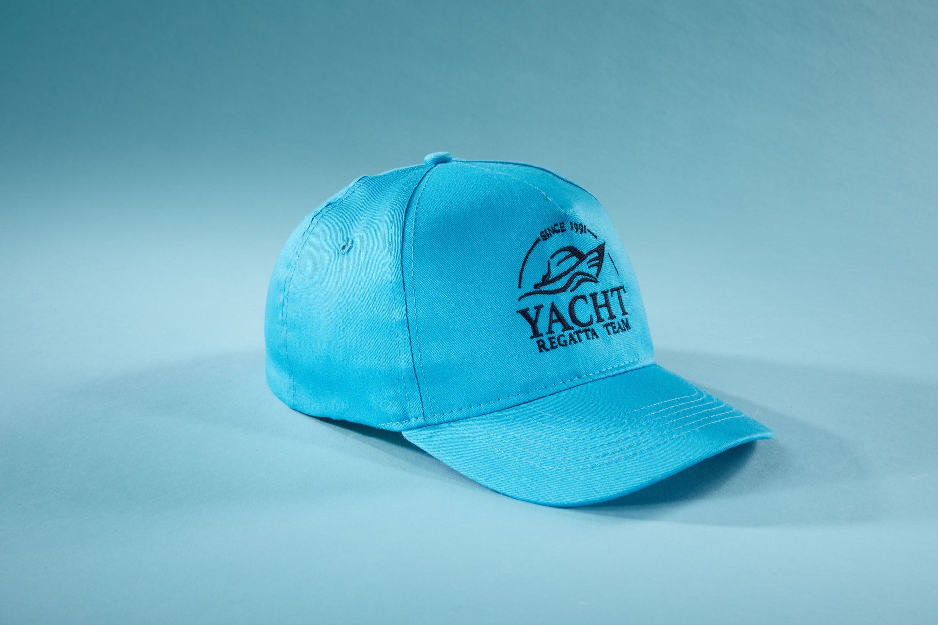 5 Panel Cap mit ungebürsteter Oberfläche