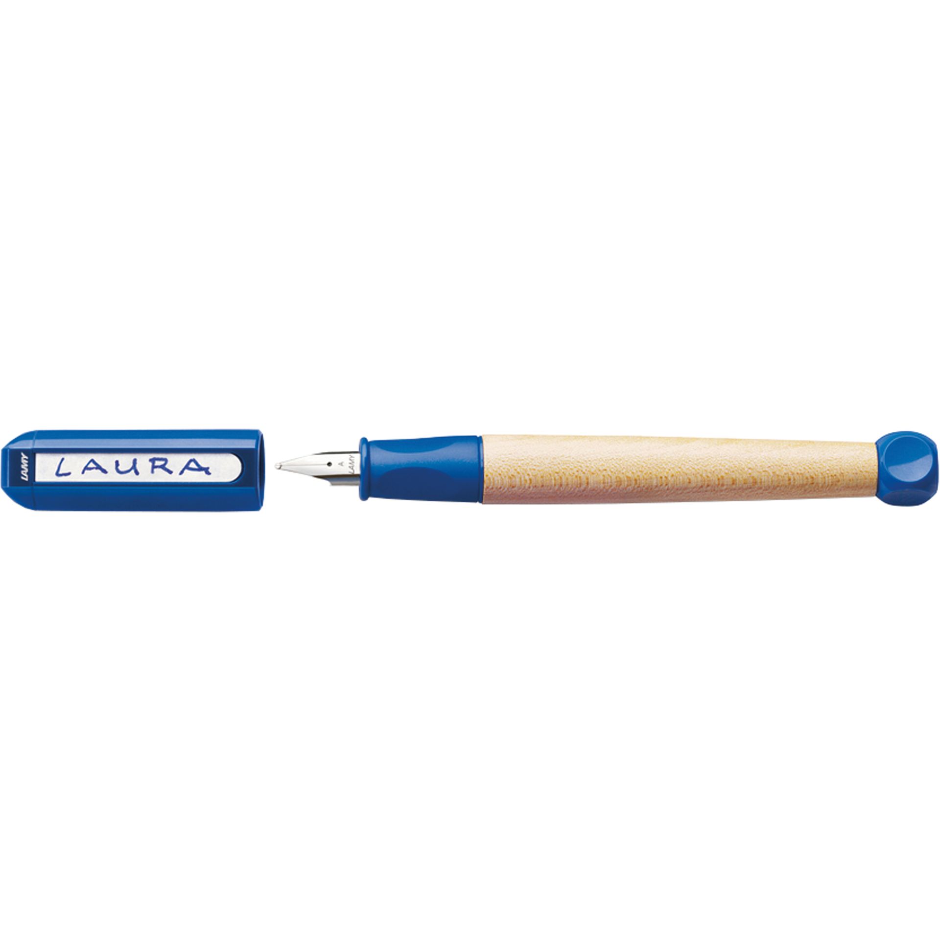 Füllhalter ABC links L blau