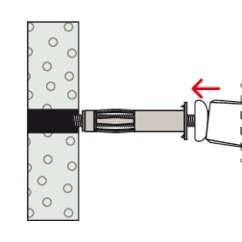 Hohlraum-Metalldübel HM 5x37 S