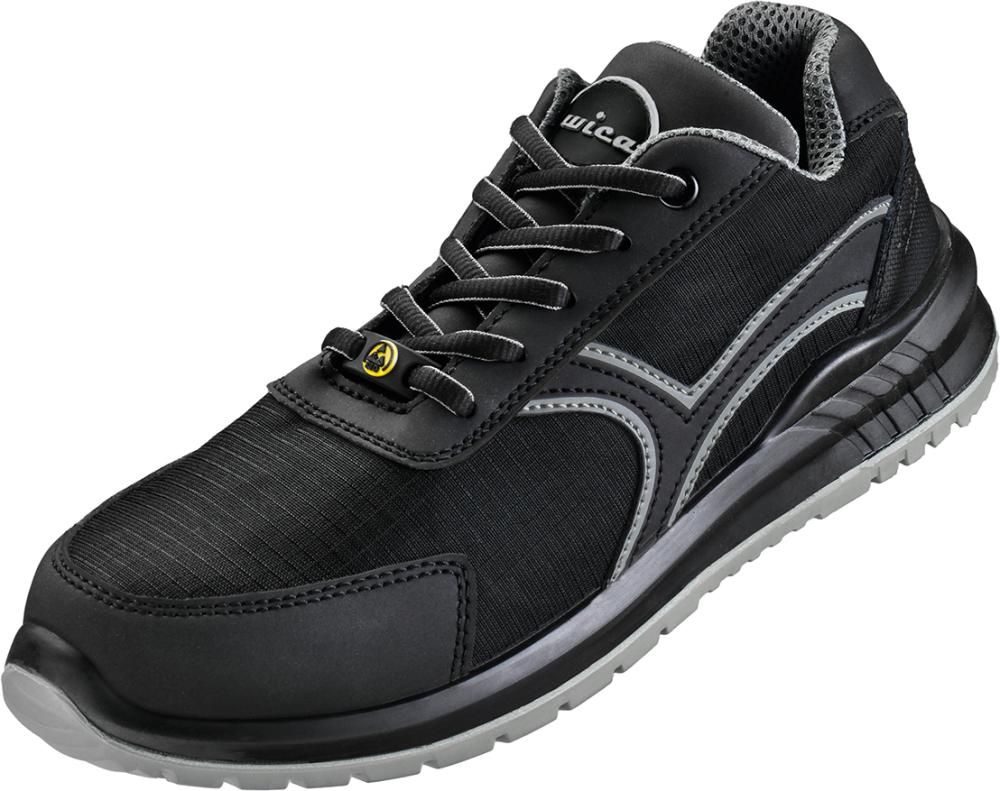Halbschuh SASSNITZ NUOVO Schwarz/grau, S1P SR ESD Gr. 36 Wica