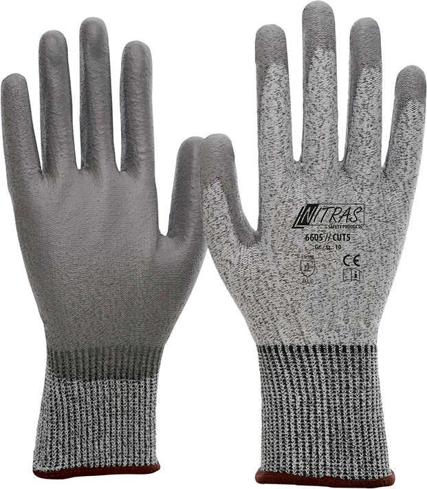 Schnittschutzhandschuh, Nitras Cut 5, Gr.L Nitras