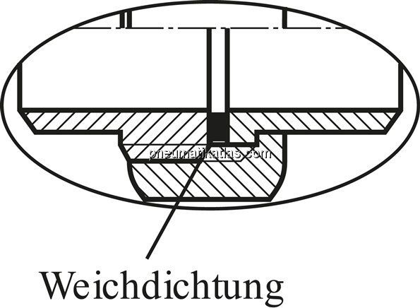Doppelnippel trennbar R 1/2" flach dichtend,Messing