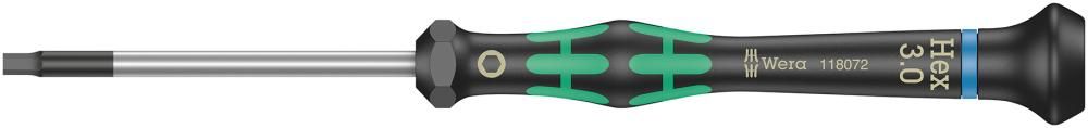 Elektronik- Schraubendreher Innensechskant 3mm Wera
