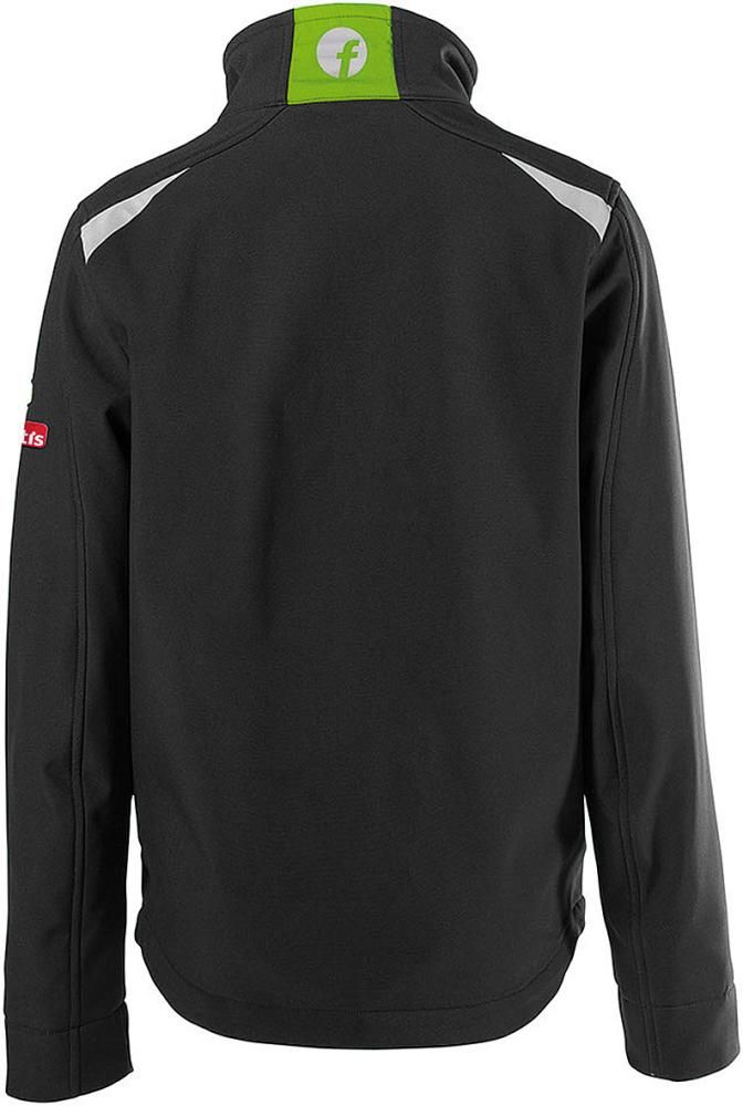 FORTIS Kids Jacke 24, schw./limegreen,Gr122-128