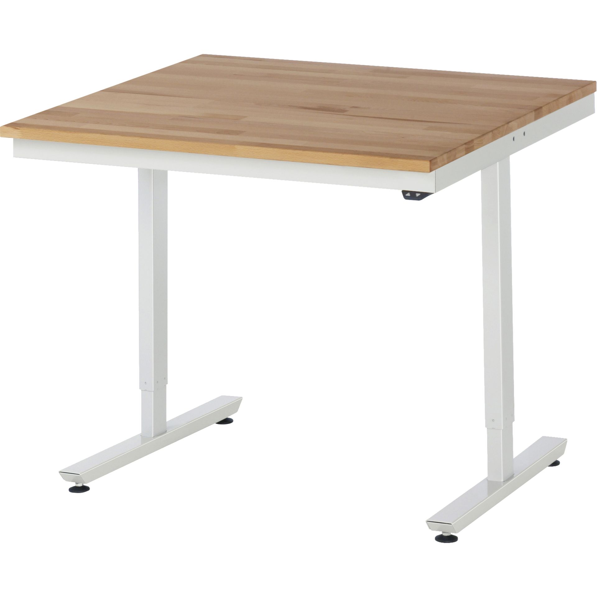 Arb.Tisch 1000x1000x720-1120 el B-Platte 25mm lgr