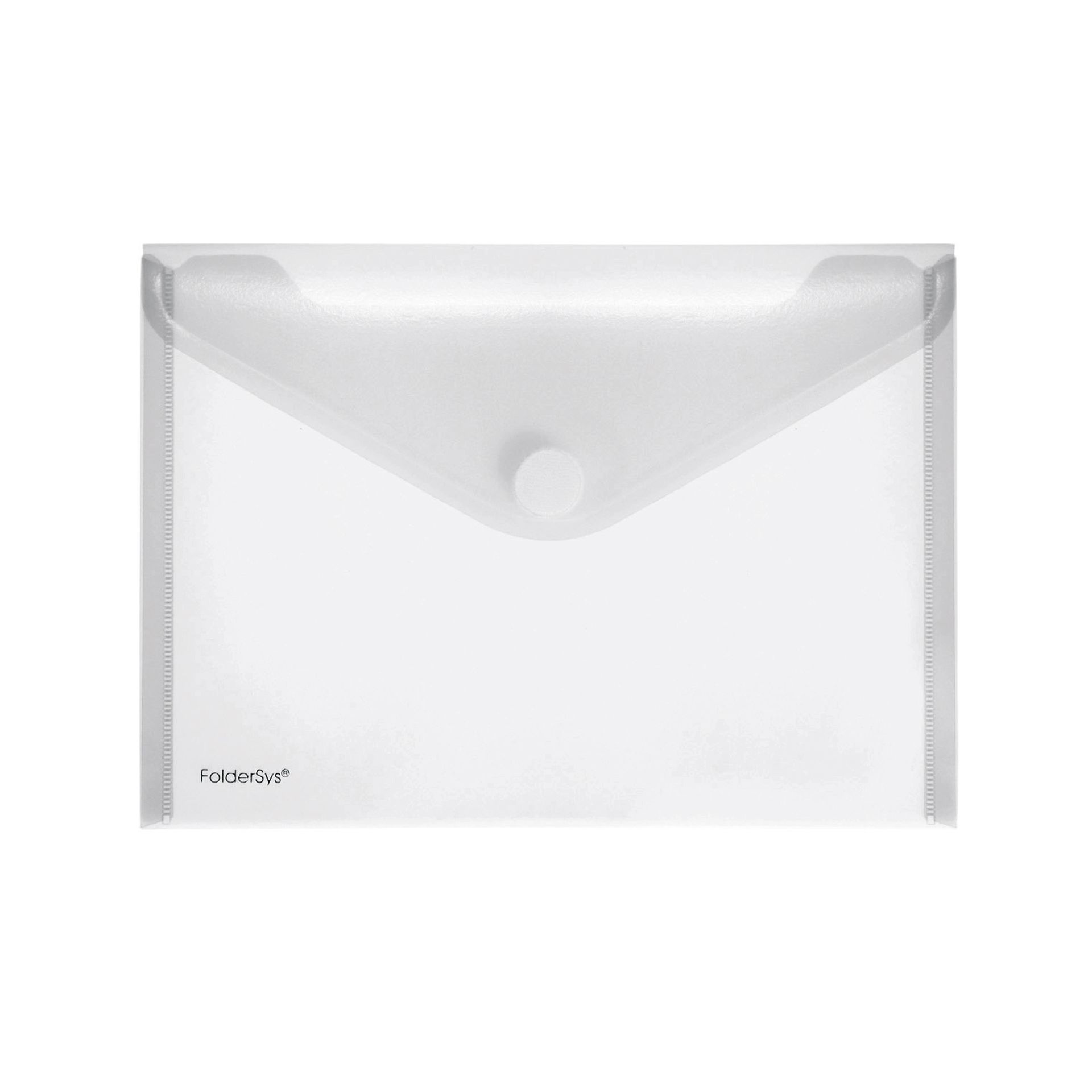 Dokumententasche A5 quer transparent 10 St./Pack.