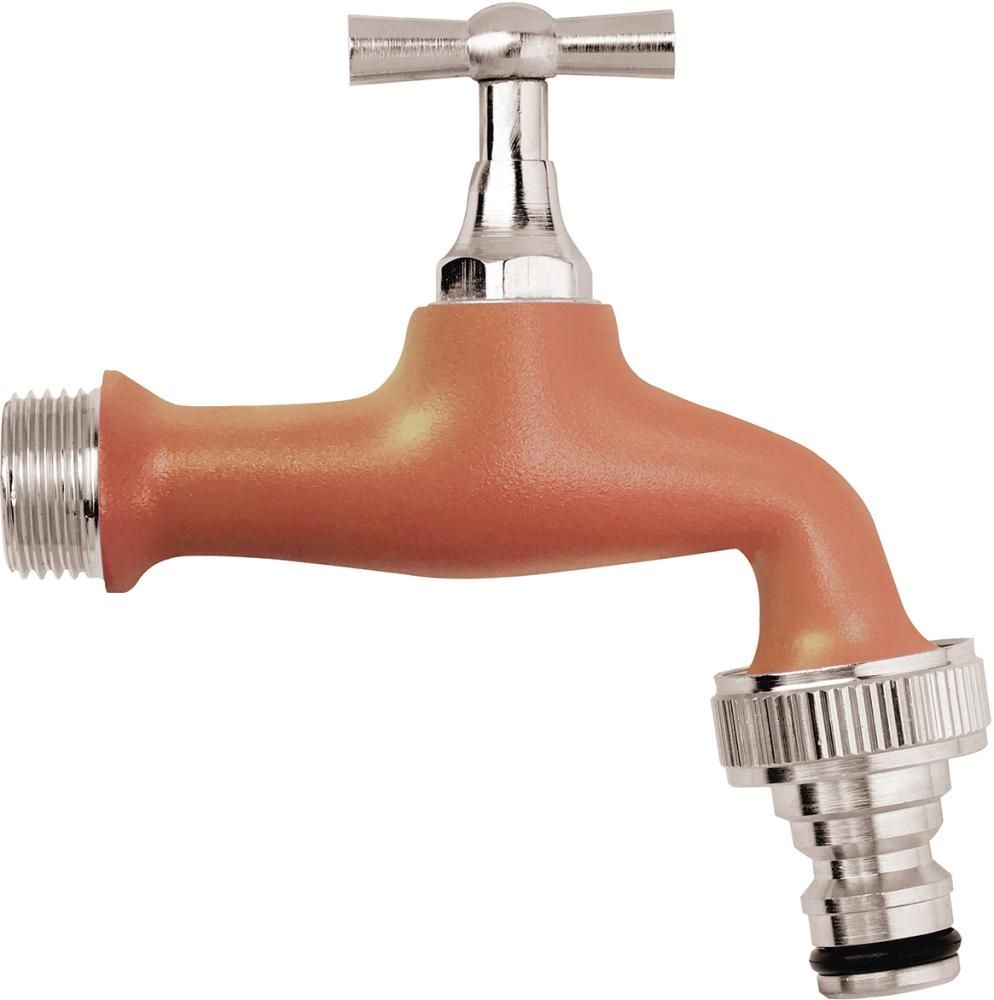 Wasserhahn 1/2" terracotta