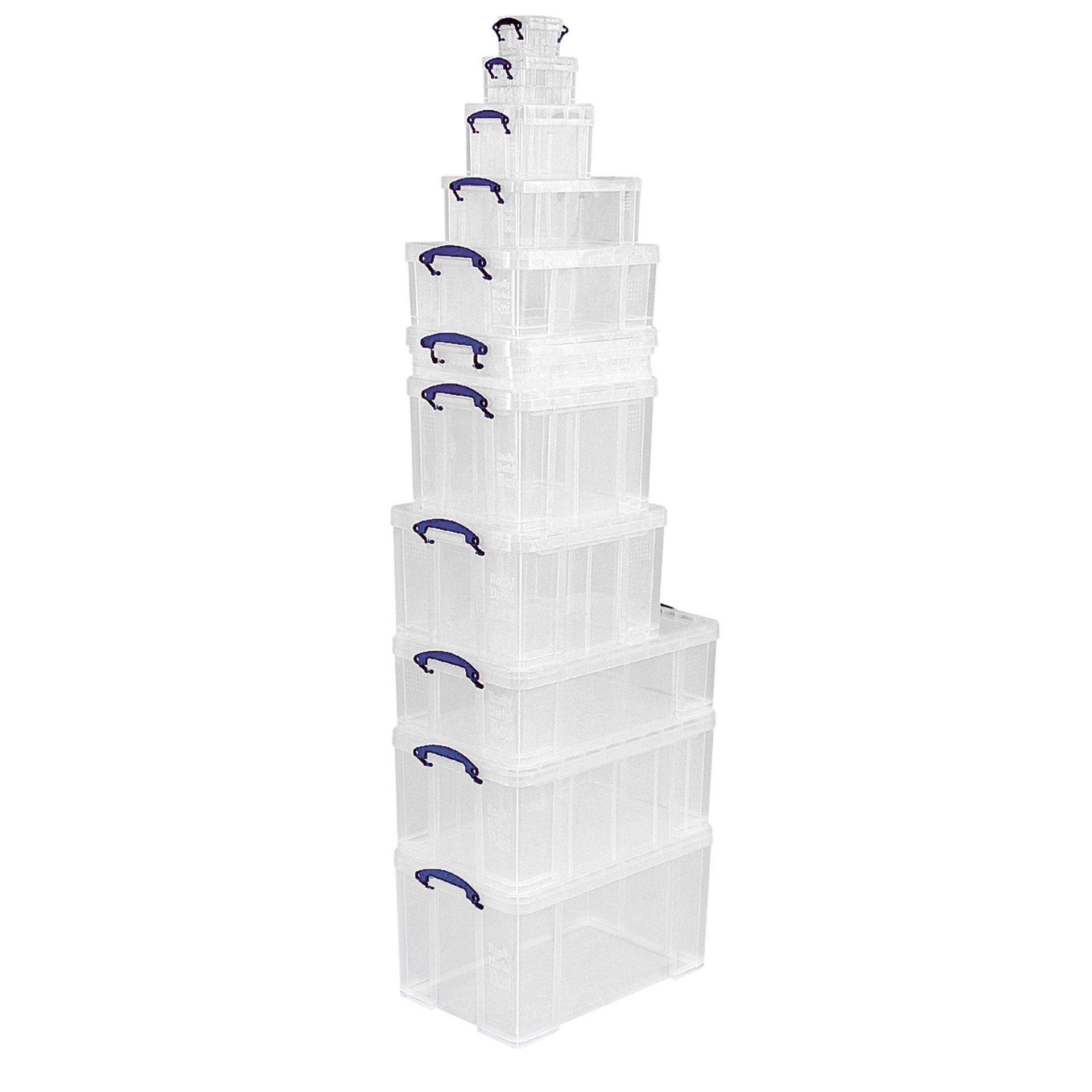 Aufbewahrungsbox 355x100x70mm transparent
