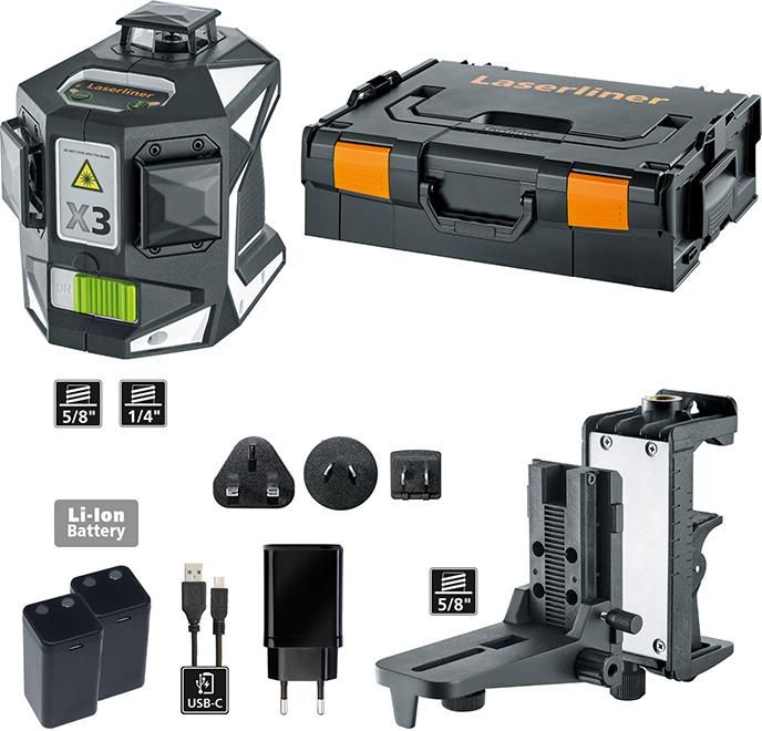 Laserliner Linienlaser X3-Laser Pro