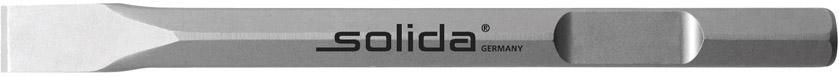 Solida Flachmeissel 400 mm sechskant 28 mm