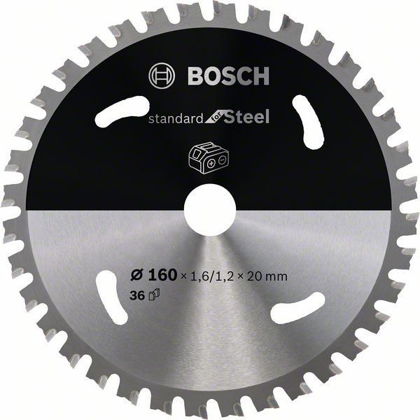 Bosch Akku-Kreissägeblatt Standard for Steel