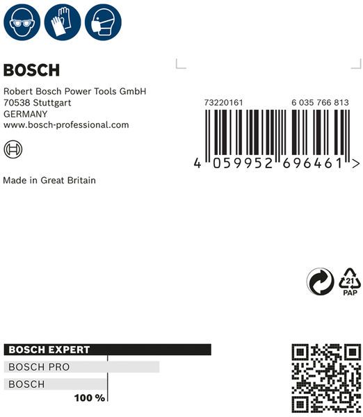 BOSCH Handschleifblatt