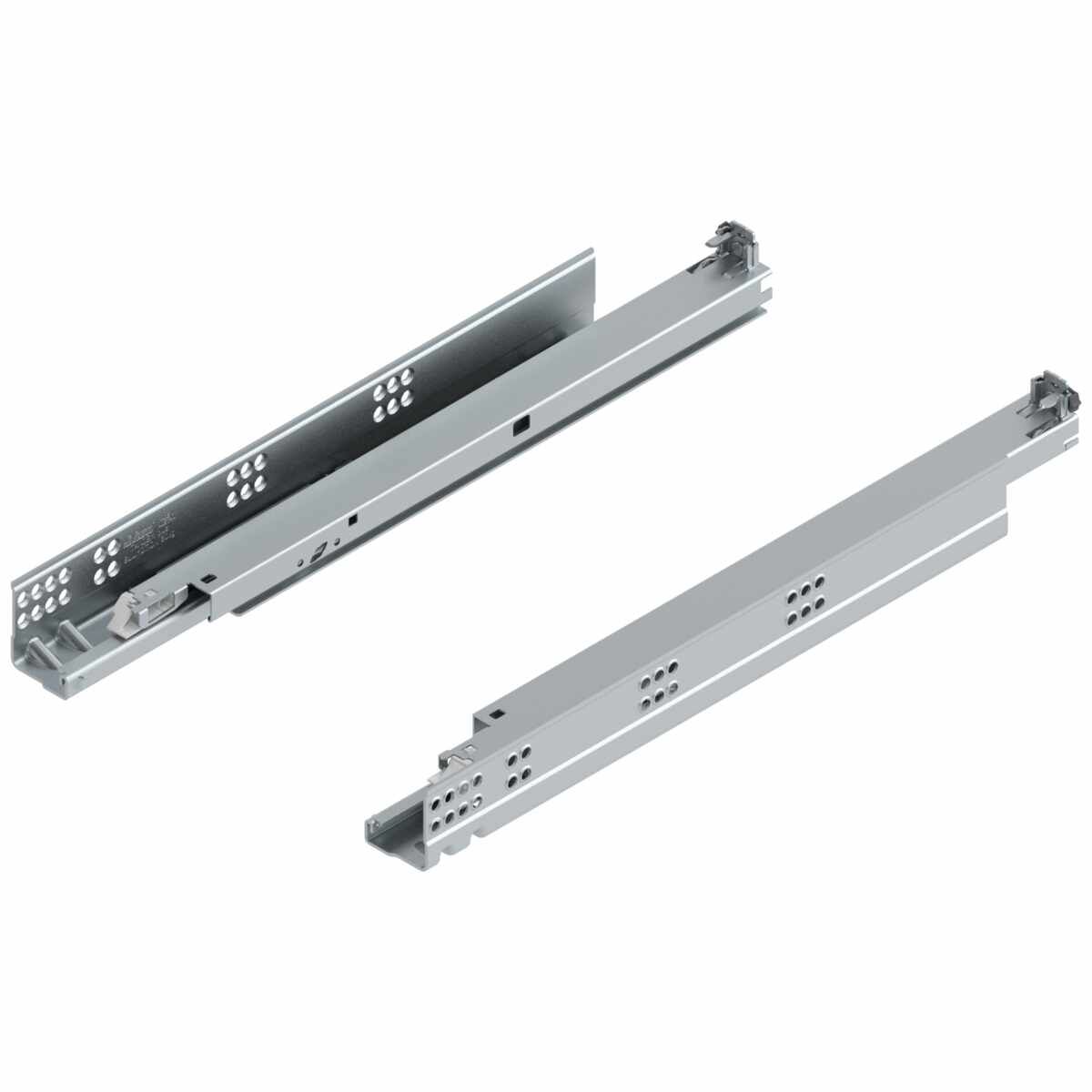 TANDEM plus BLUMOTION integriert Vollauszug, Führung, 30 kg, NL=450 mm, für Plattendicke 11-16 mm, für Kupplung, links/rechts, verzinkt