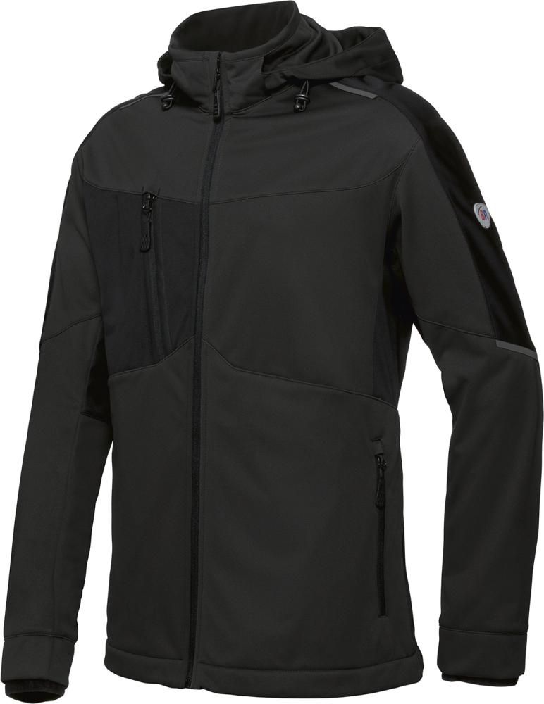 Softshelljacke 1830-992, schwarz, Gr.L BPlus Modern Stretch