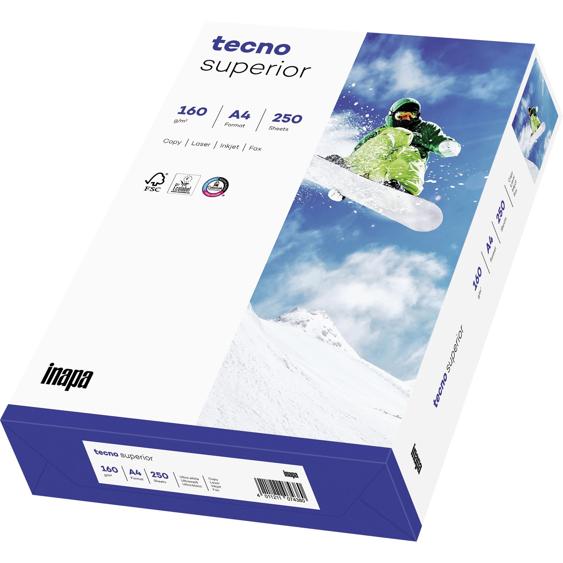 Kopierpapier superior A4 200g 250Bl./Pack.
