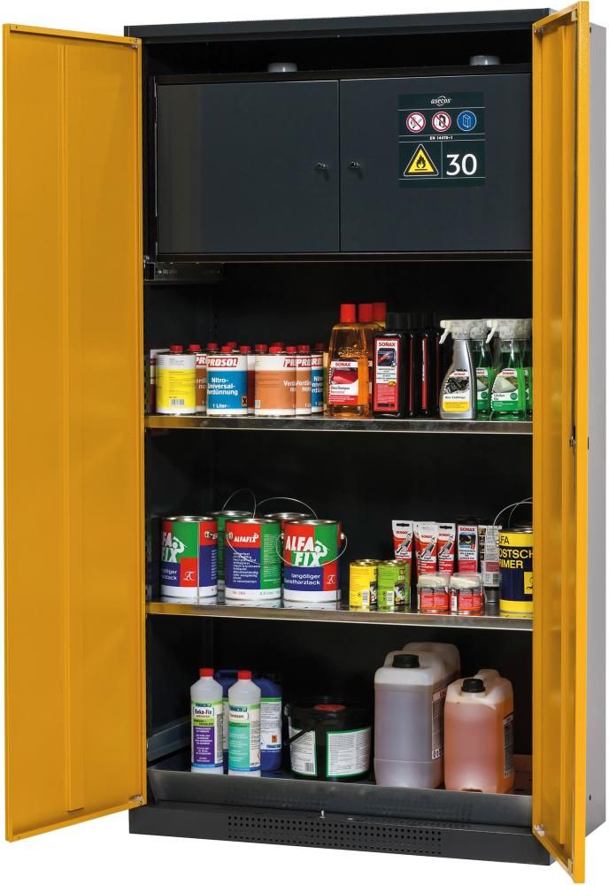 Chemikalienschrank gelb 2 FB, BoWa, LoBle
