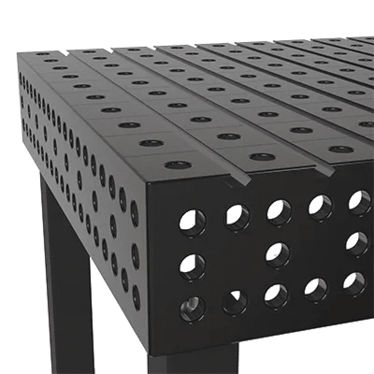 Nutentisch Schweisskraft Hexagon 8.7 2000x1000x200 Werkzeugstahl plasmanitriert