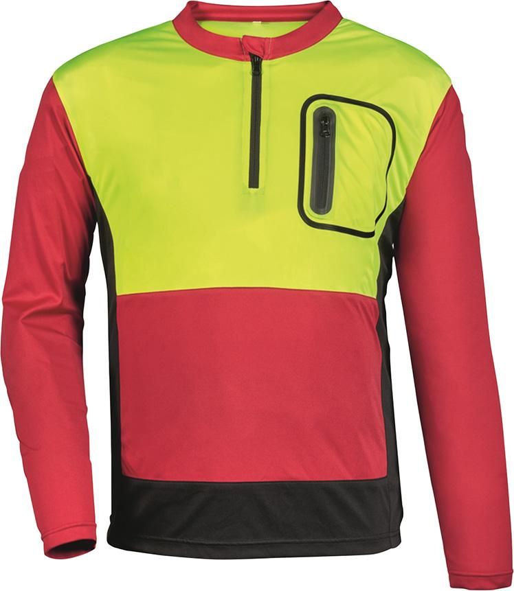 Forst-Shirt Forest Jack Red,Gr.2XL,rot/anthr/gelb