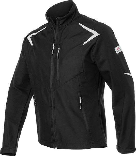 Softshell-Jacke, schwarz, Gr.3XL BODYFORCE