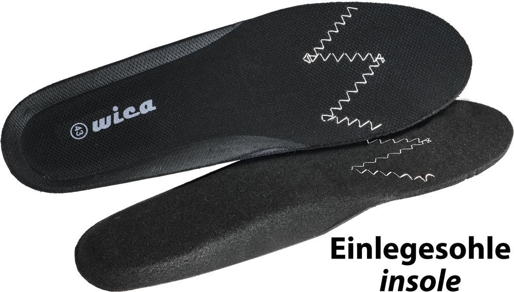 Halbschuh VEZZO Schwarz, Blau, S3 SRC Gr.39 WICA