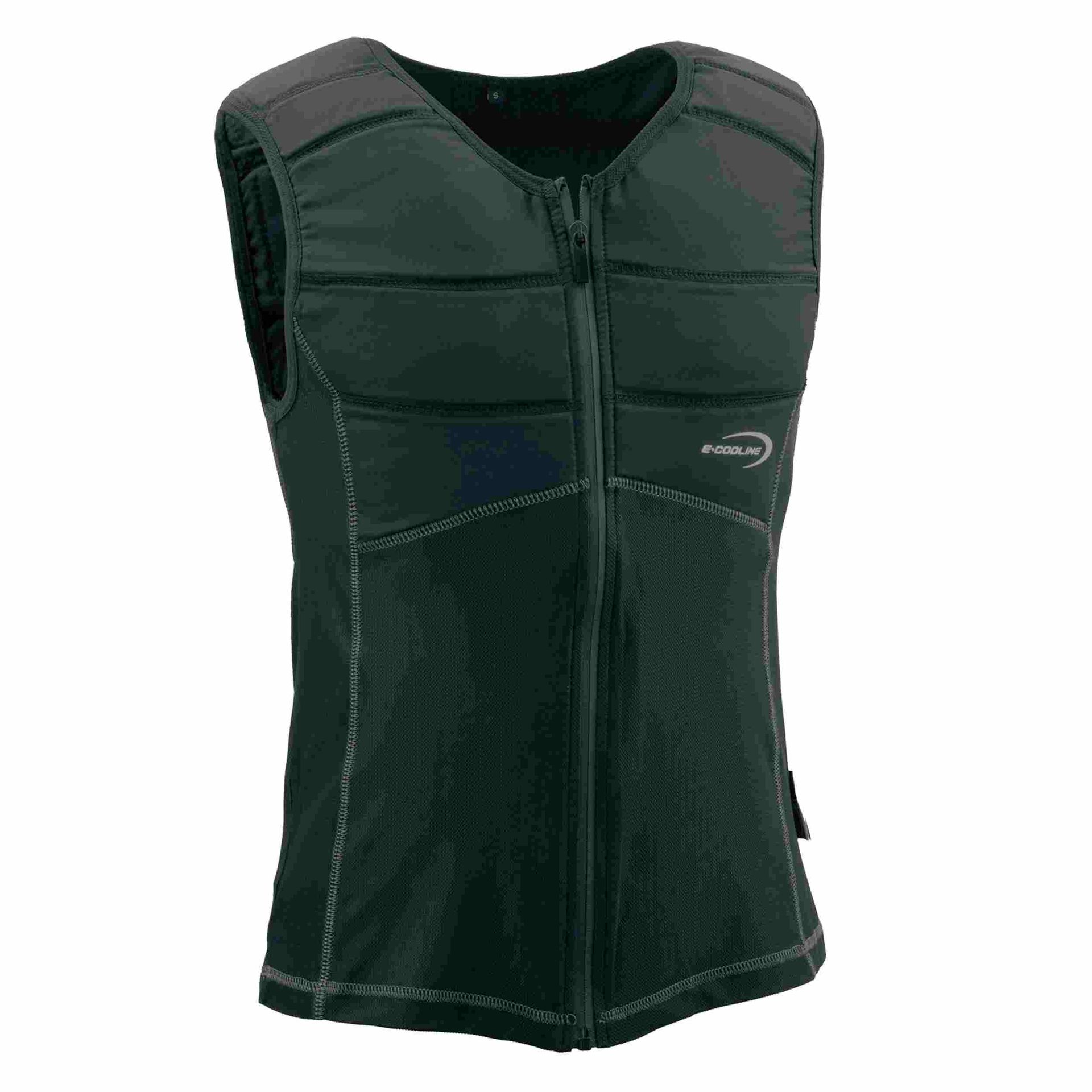 E.COOLINE Powercool SX3 ShirtWeste / Kühlweste - kühlende Weste, Kühlweste, schwarz, Gr. XS