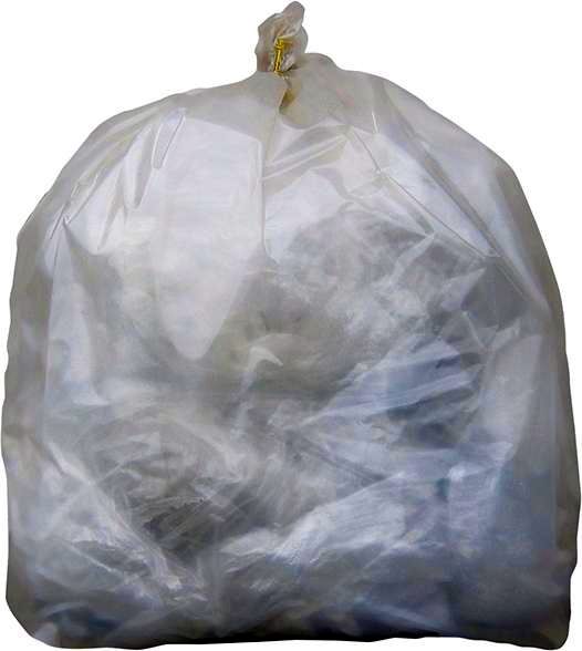 Müllsack 240 l,Typ100 transparent,lose