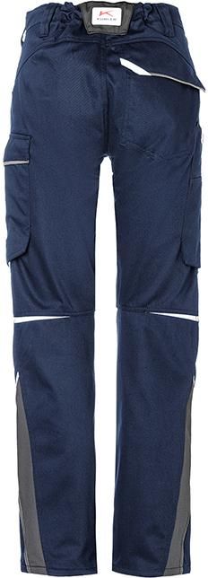 Damenhose ICONIQ, dunkelblau/anthrazit, Gr.52 Kübler