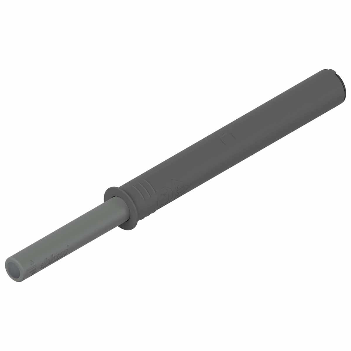 TIP-ON Einheit für Türen, Langversion, mit Puffer, R7036 platingrau