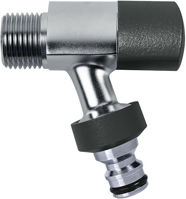 Design Wasserhahn 1/2" schwarz