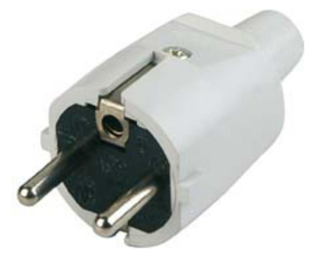 PVC-Schutzkontaktstecker