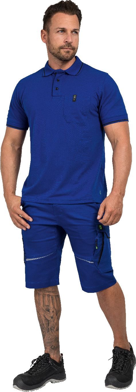 FLEXU00 · Jens, Polo-Shirt kornblau, 3XL