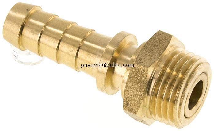Gewindetülle, drehbar R 1/2"-13 (1/2")mm, Messing, PN 24