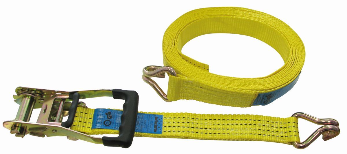 Zurrgurte mit Spitzhaken 2-teilig 4t gelb 50 mm x 8m EAN 1 St./pc.
