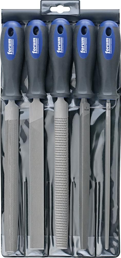 FORUM Werkstattfeilen-Satz 200mm H2 5-tlg.
