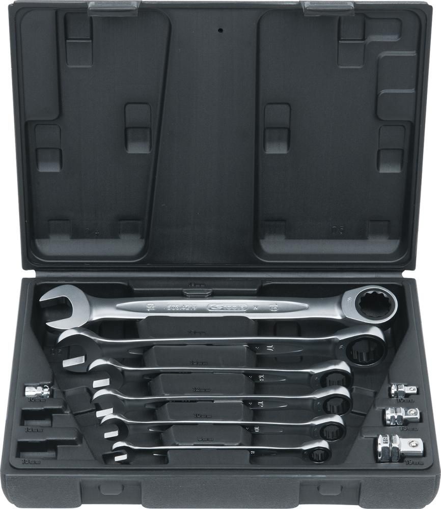 KS Tools GEARplus Ratschenringmaulschlüssel-Satz