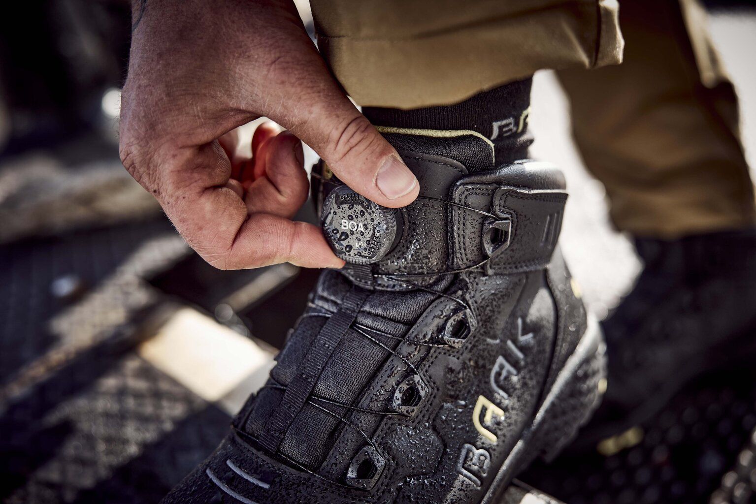 Stiefel Alexander 223013,S3S FO HRO LG SR ESD, Gr.38