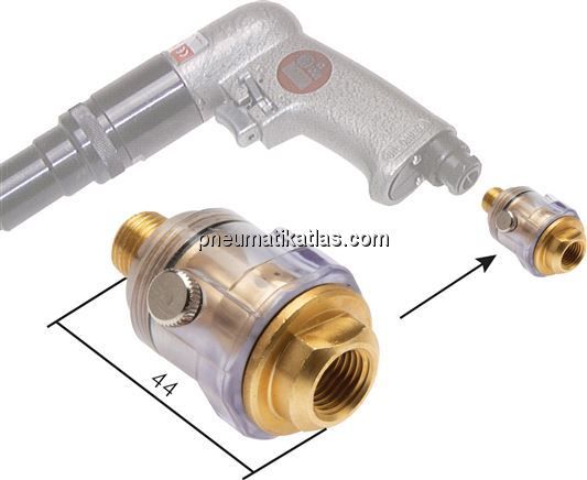 Inline Öler Rp 1/4"-R 1/4"