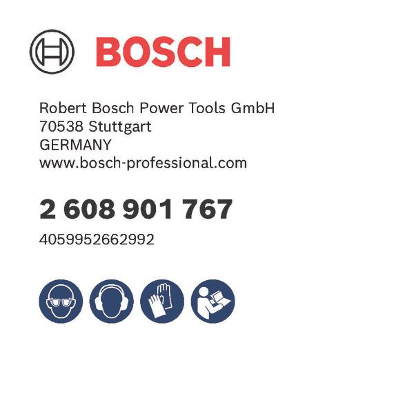 BOSCH SDS-plus-Absaugbohrer