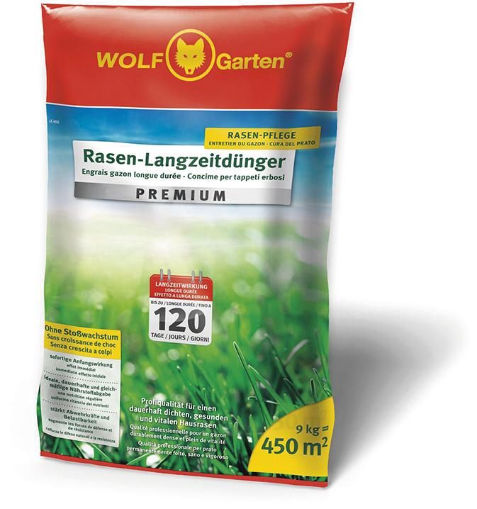 Langzeit-Rasendünger PREMIUM LE 450 (40% LZA) 9 kg